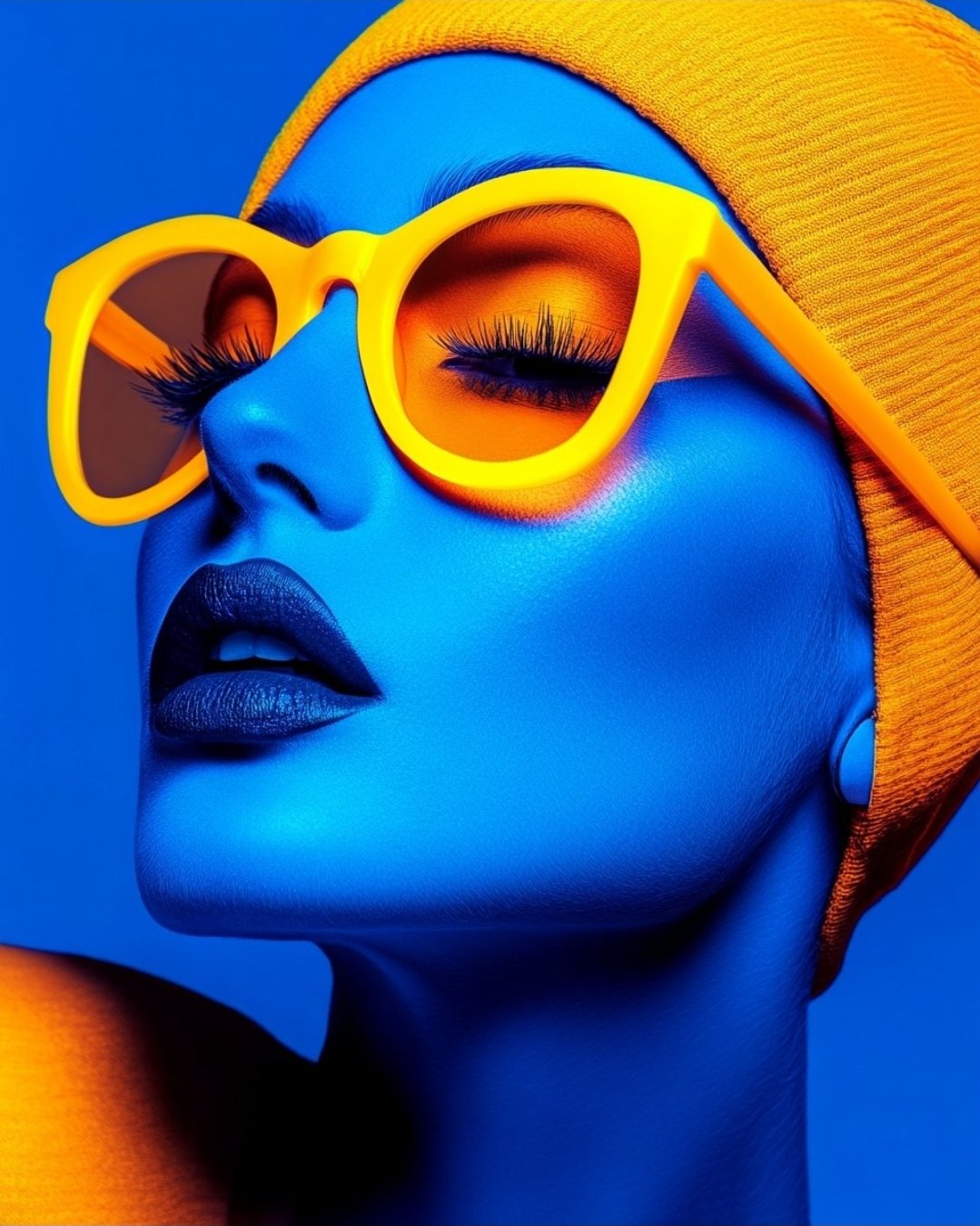 Futuristic Cyberpunk Fashion Editorial